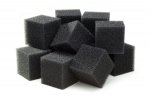 Fuel tank foam TwinAir 160005BK 50x50x50mm Black / 100pcs = 12,5 liter