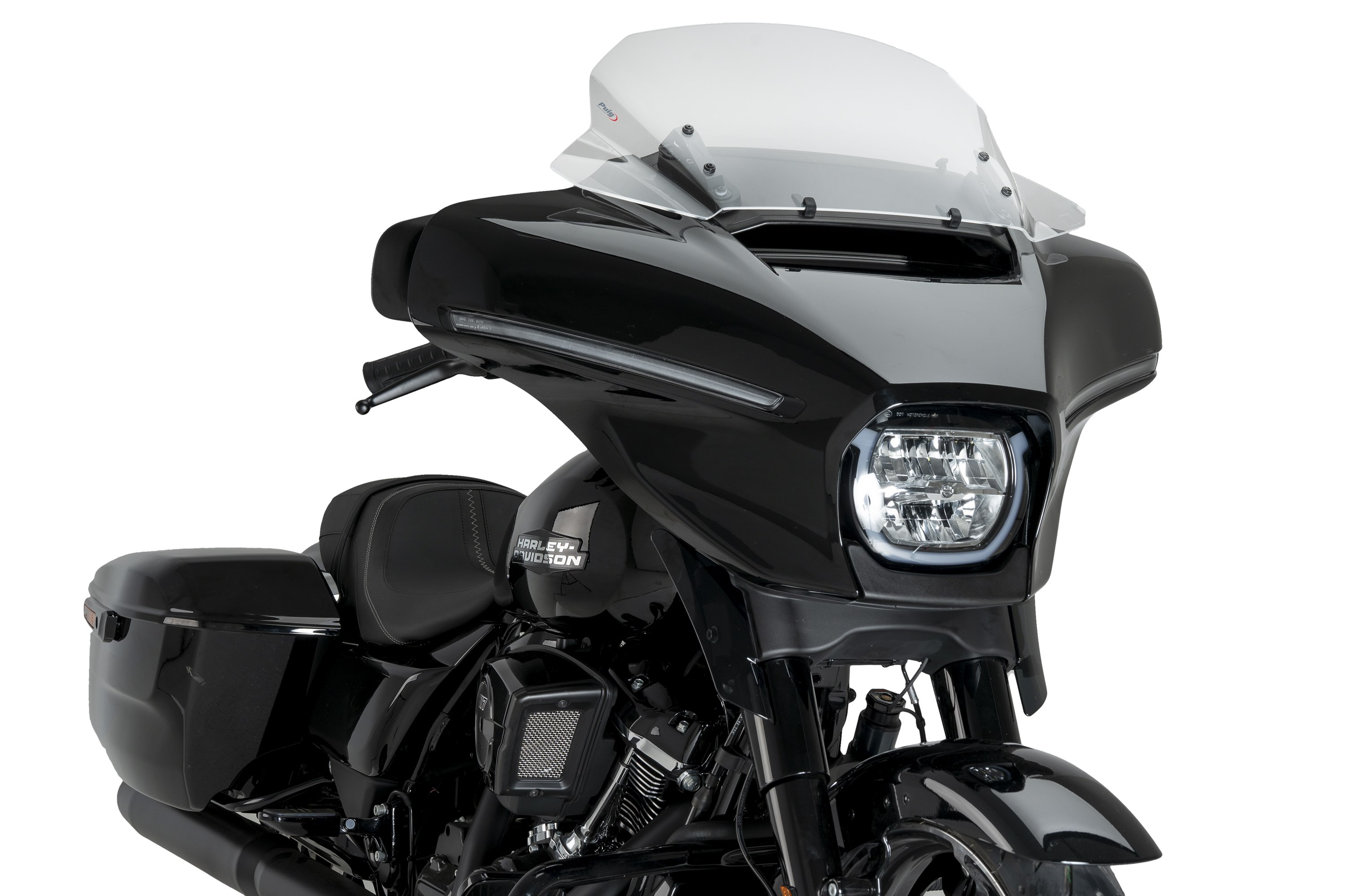 Windscreen PUIG 22110W HIGH-ROAD TOURING transparent