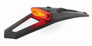 Tail Light for rear fender POLISPORT RS LED 12V 1,1/0,2W LED lamp Negru