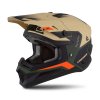 Casca motocros CASSIDA CROSS CUP 2 NAPA sand/ green/ orange/ black matt XS