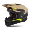 Casca motocros CASSIDA CROSS CUP 2 NAPA sand/ green/ yellow fluo/ black matt XS